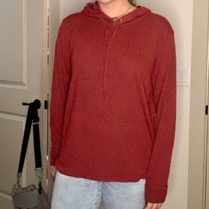 American apparel + garnet pullover hoodie